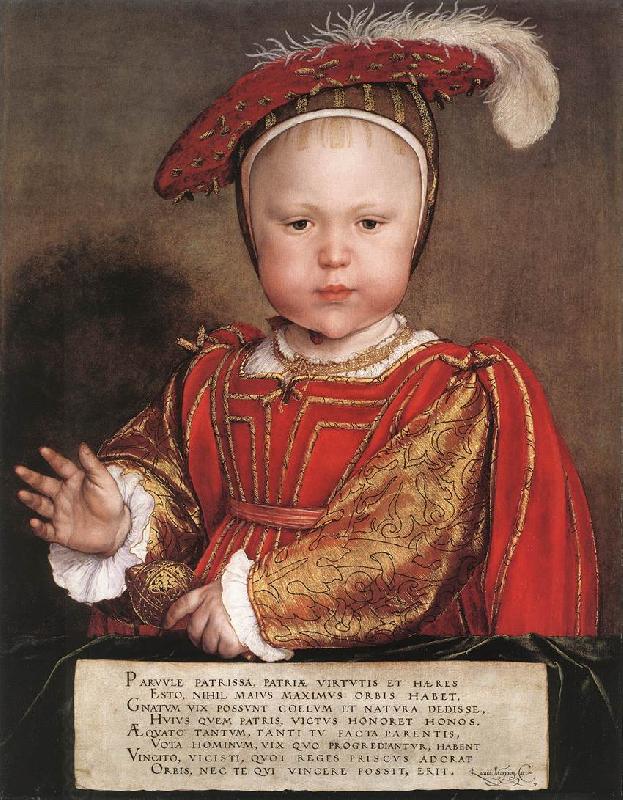 HOLBEIN, Hans the Younger Portrait of Edward, Prince of Wales sg China oil painting art